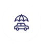 Ícone de seguro automotivo